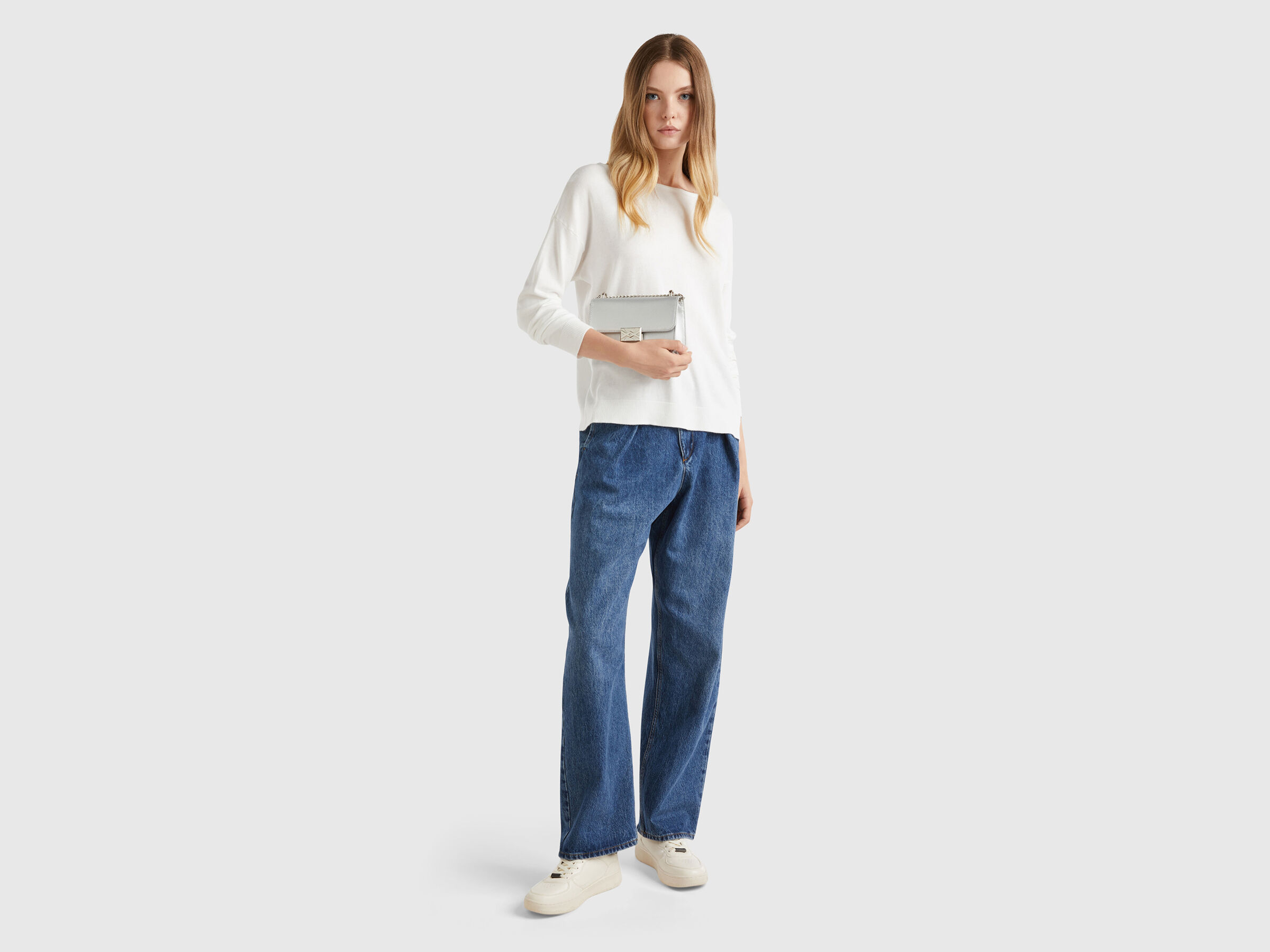 BOAT-NECK SWEAT.L/S Mujer image number 3